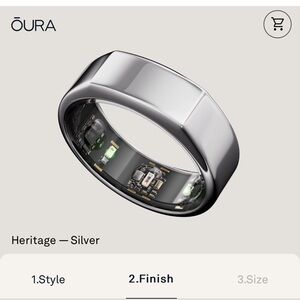 Oura Silver Size 7